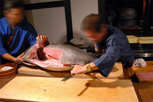 Tuna Cutting Show